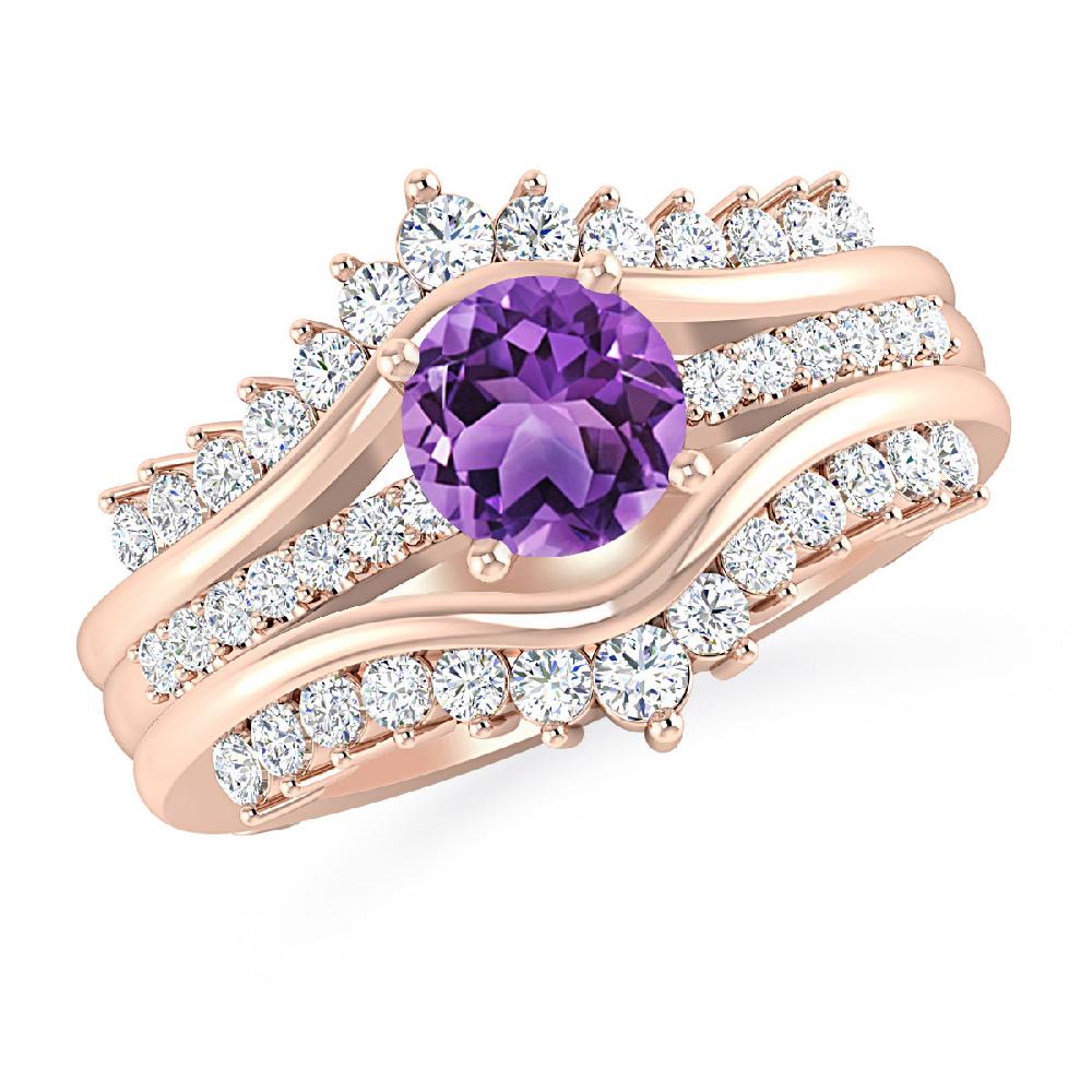 Rose Gold - Amethyst