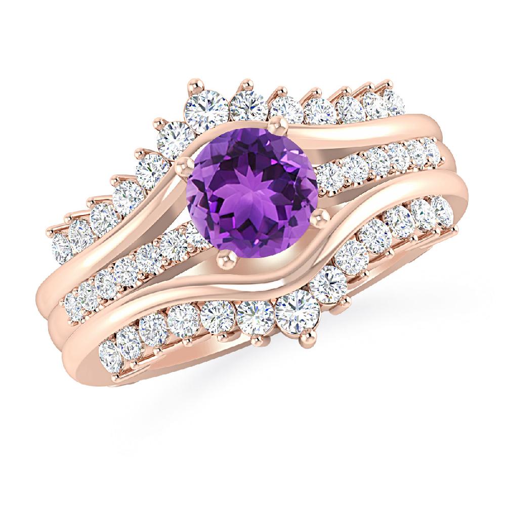 Rose Gold - Amethyst