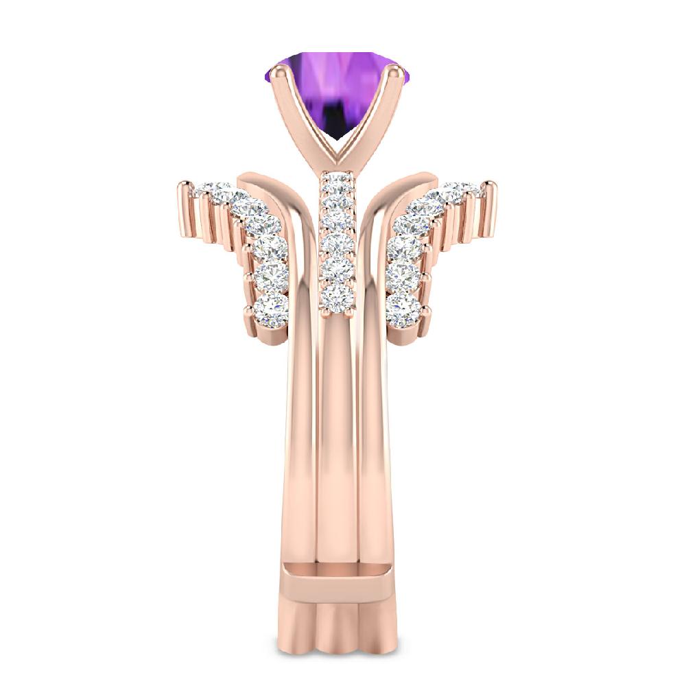 Rose Gold - Amethyst