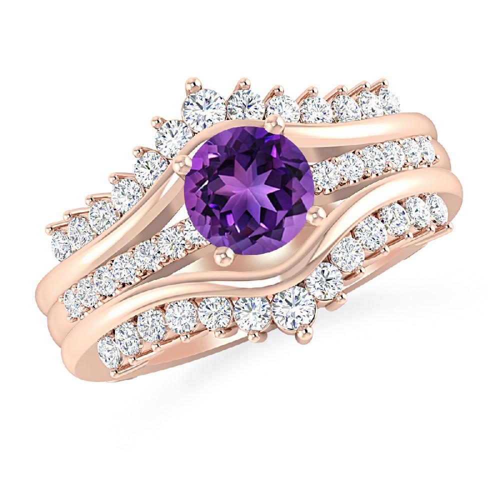 Rose Gold - Amethyst