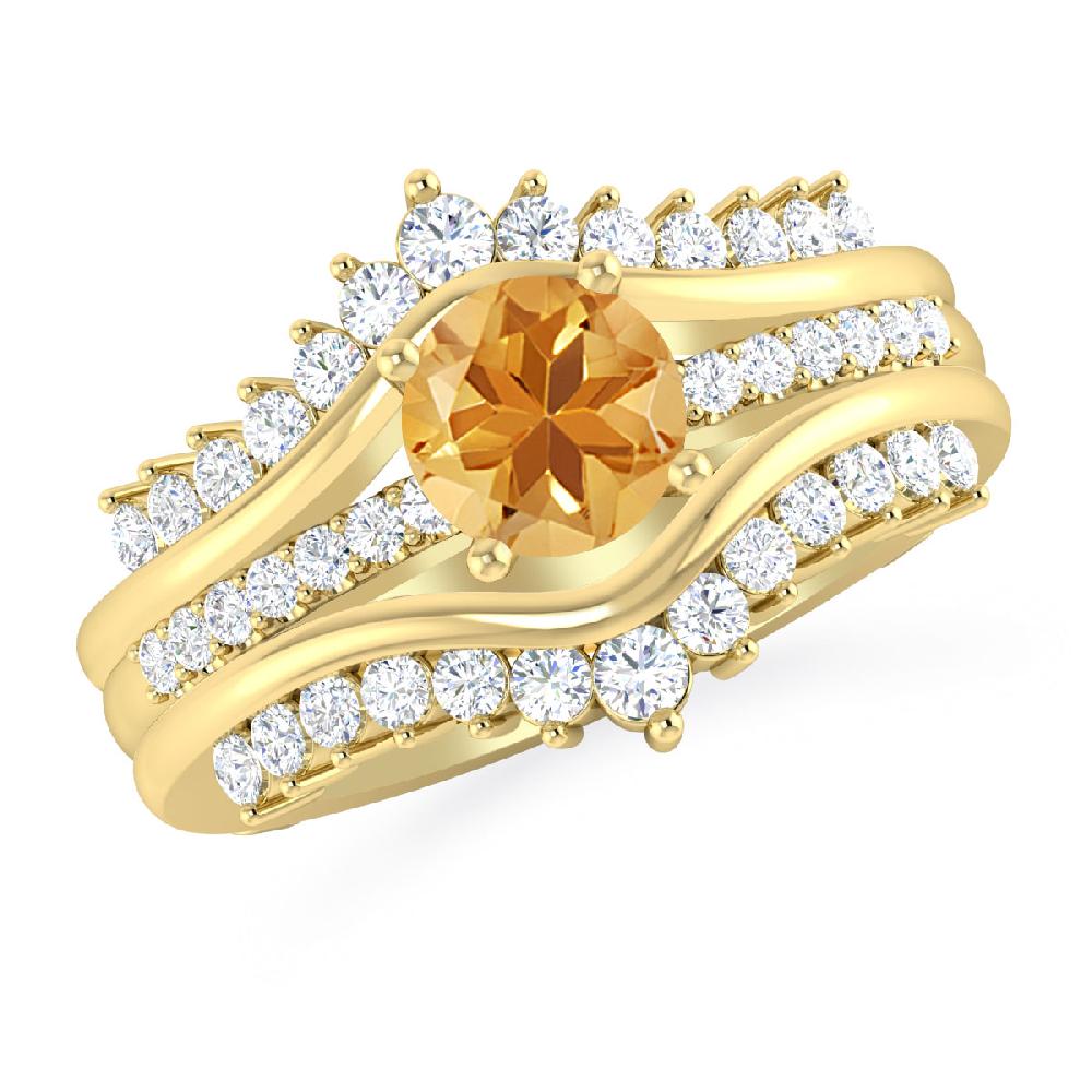 Yellow Gold - Citrine