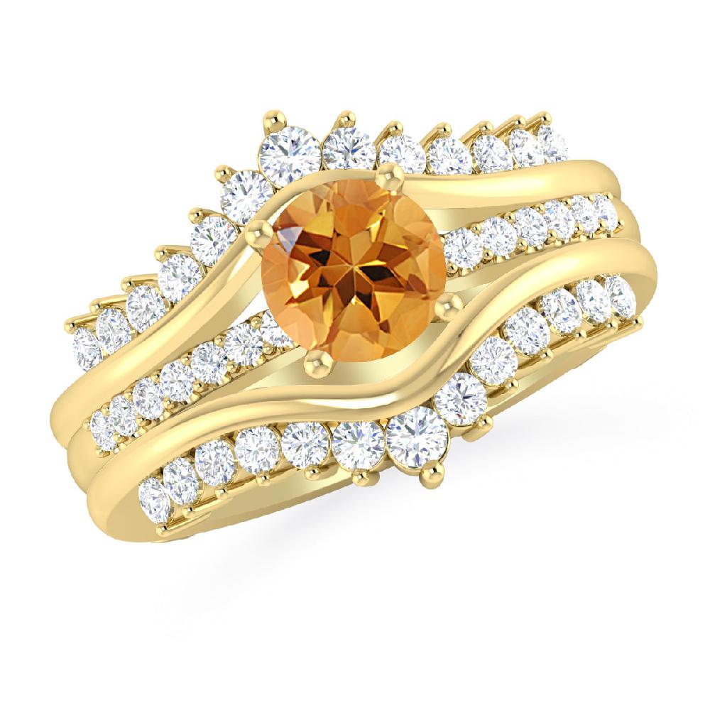 Yellow Gold - Citrine