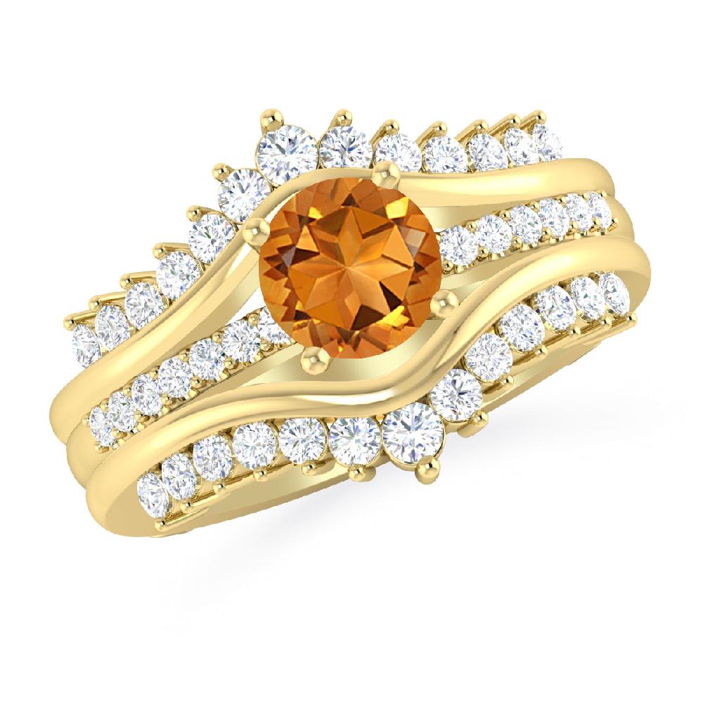 Yellow Gold - Citrine