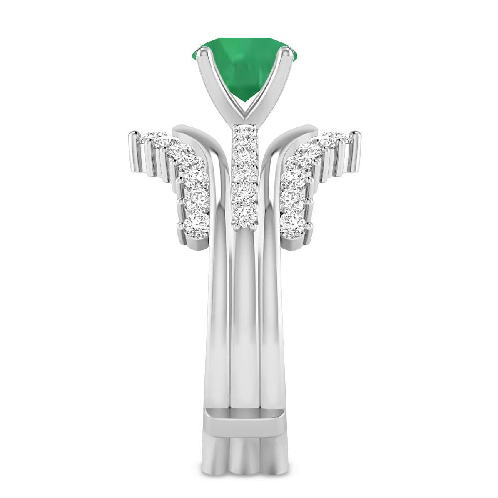 White Gold - Emerald