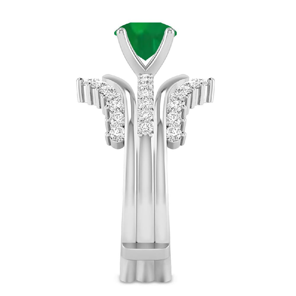 White Gold - Emerald