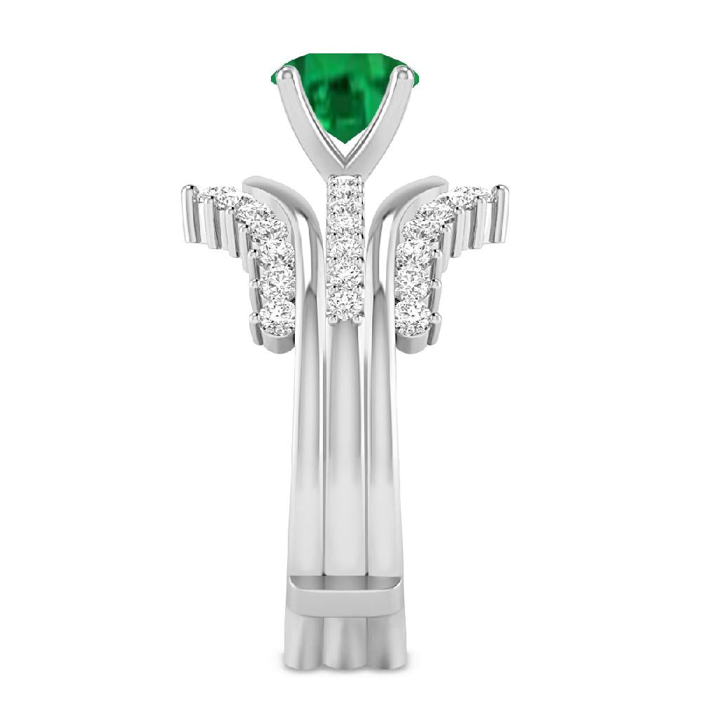 White Gold - Emerald