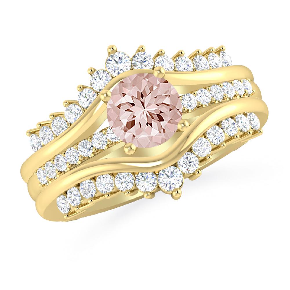 Yellow Gold - Morganite