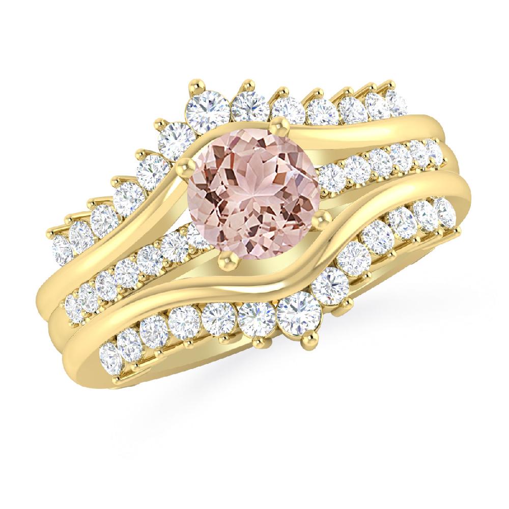 Yellow Gold - Morganite