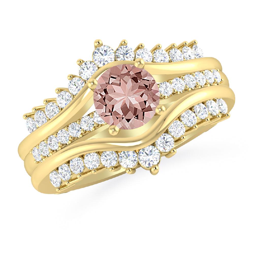 Yellow Gold - Morganite