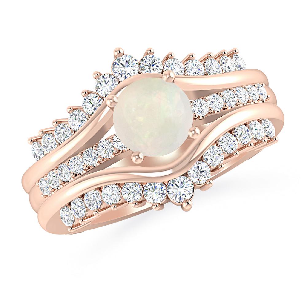 Rose Gold - Opal