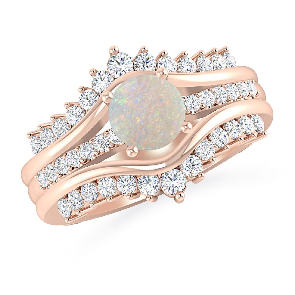 Rose Gold - Opal