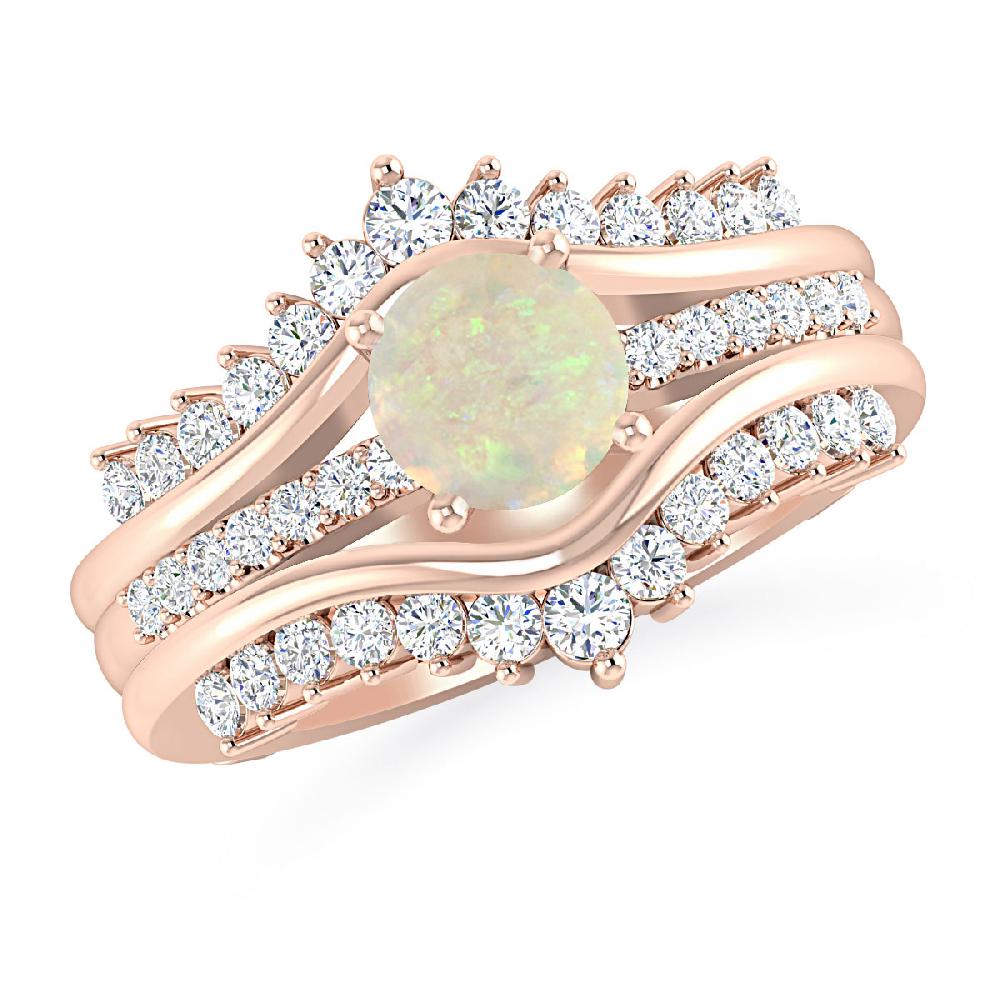 Rose Gold - Opal