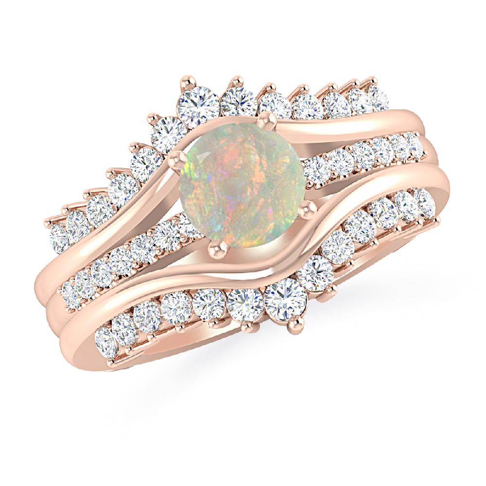 Rose Gold - Opal