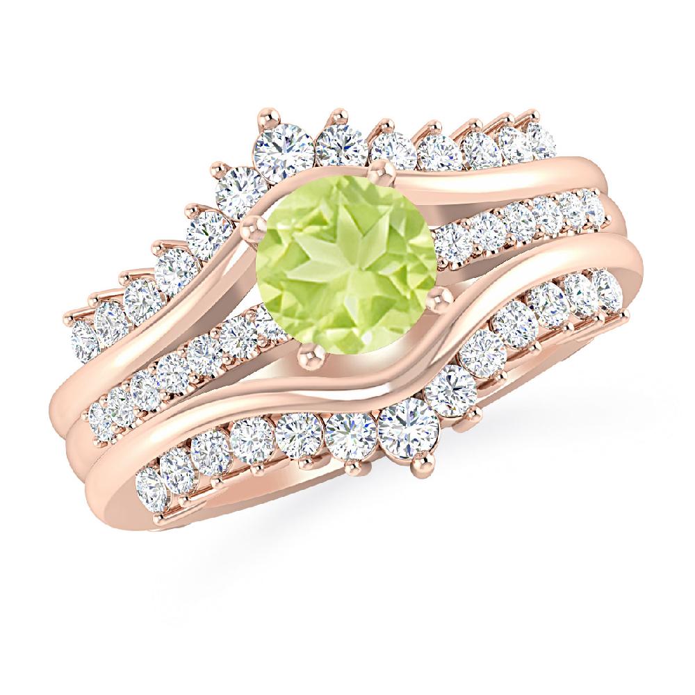 Rose Gold - Peridot