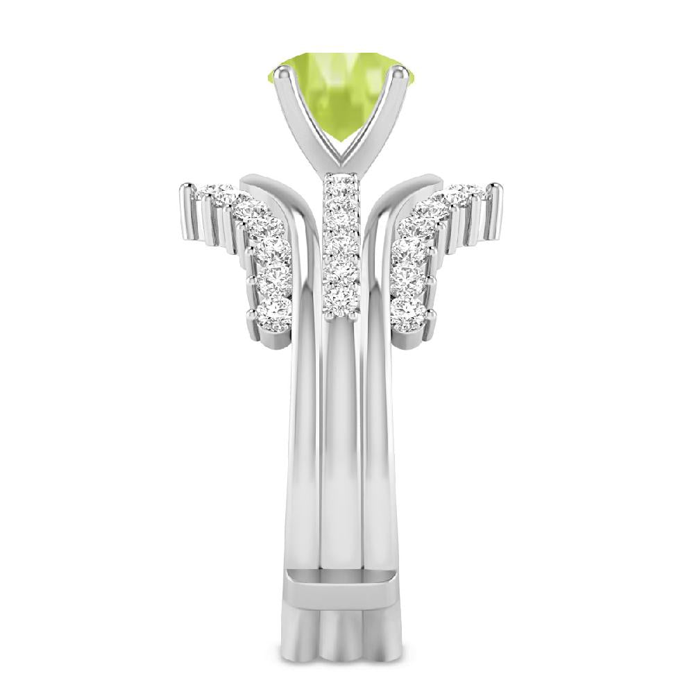 White Gold - Peridot