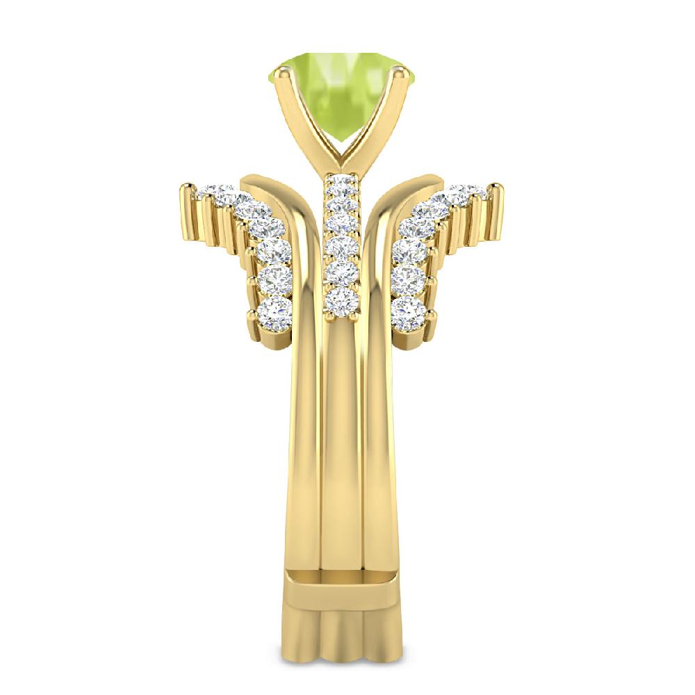 Yellow Gold - Peridot