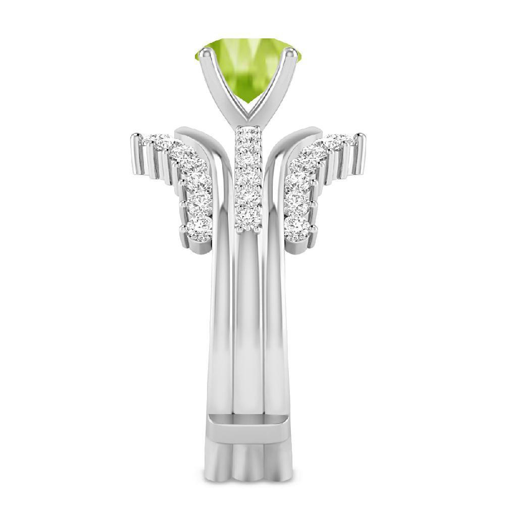 White Gold - Peridot