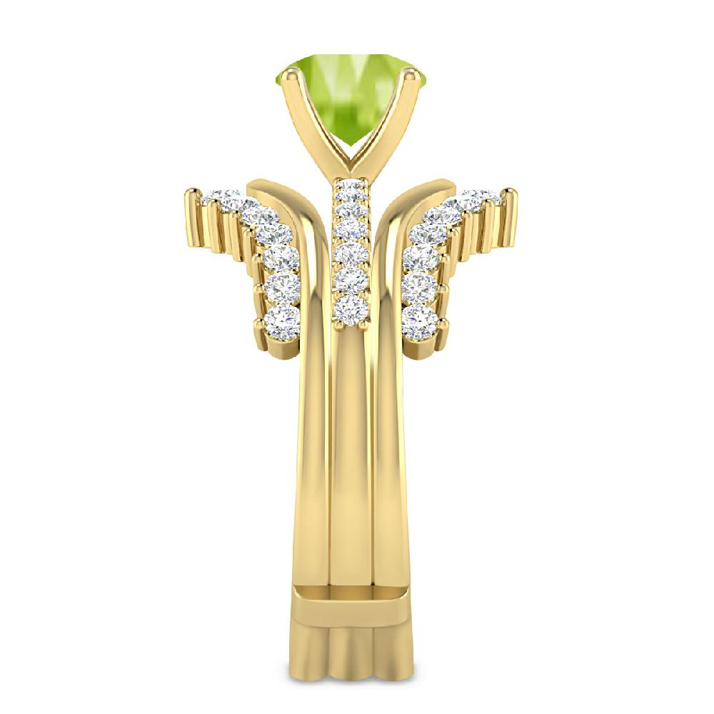 Yellow Gold - Peridot