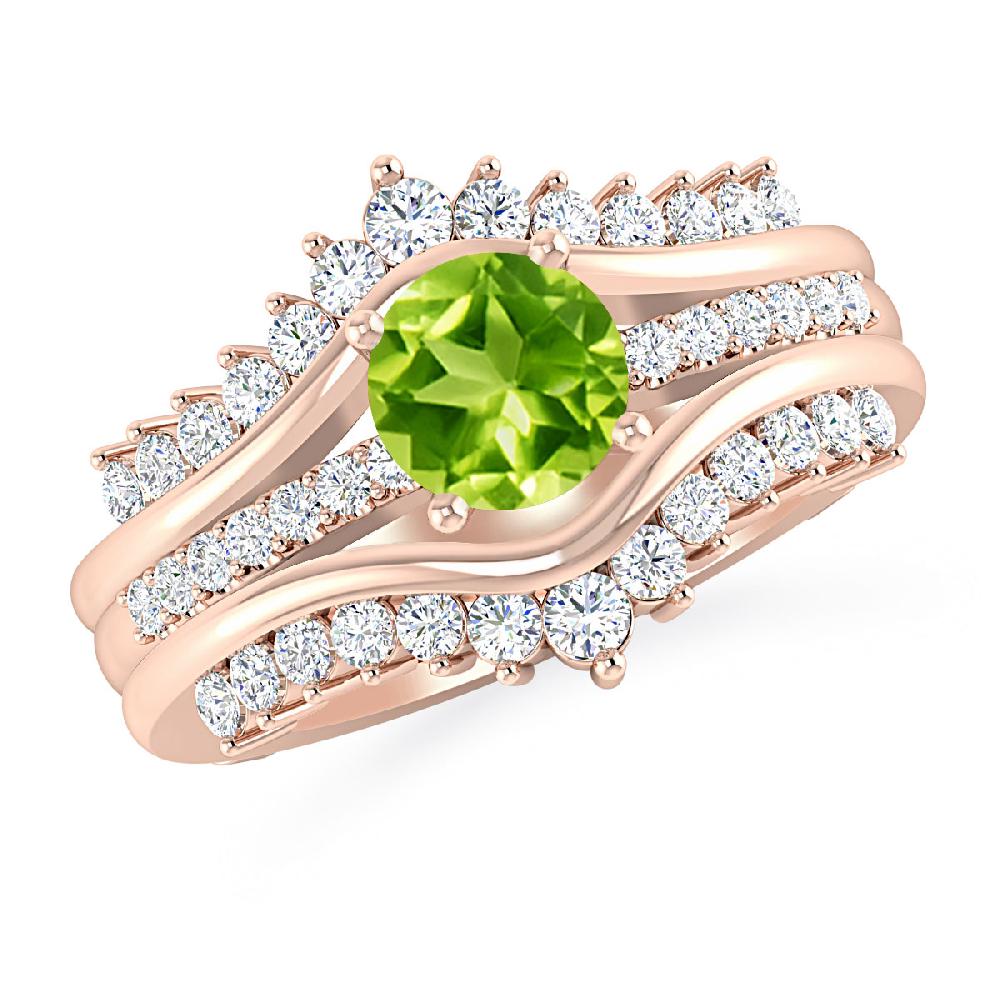 Rose Gold - Peridot