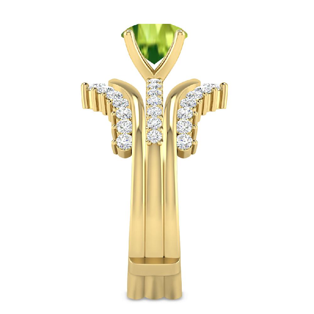 Yellow Gold - Peridot