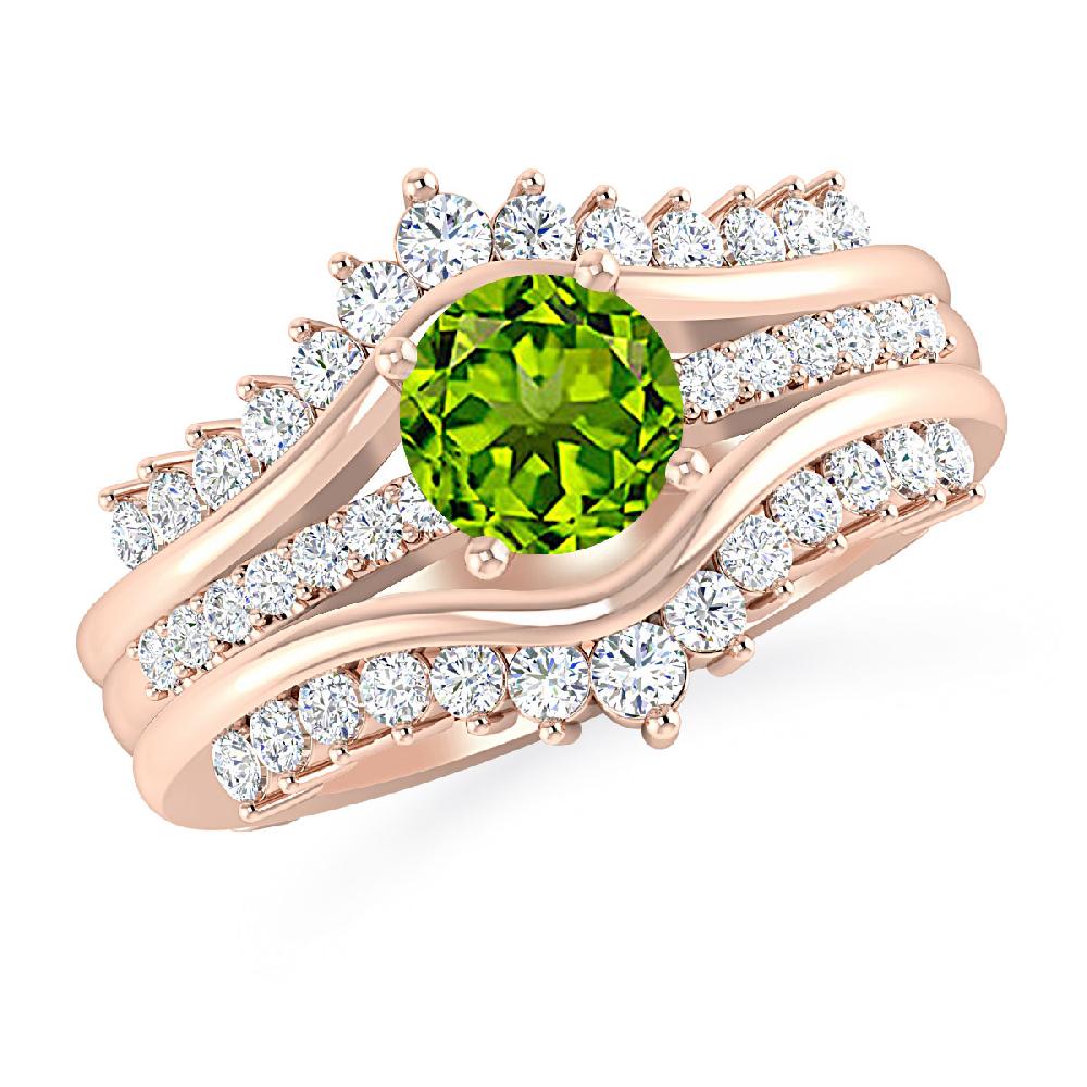 Rose Gold - Peridot