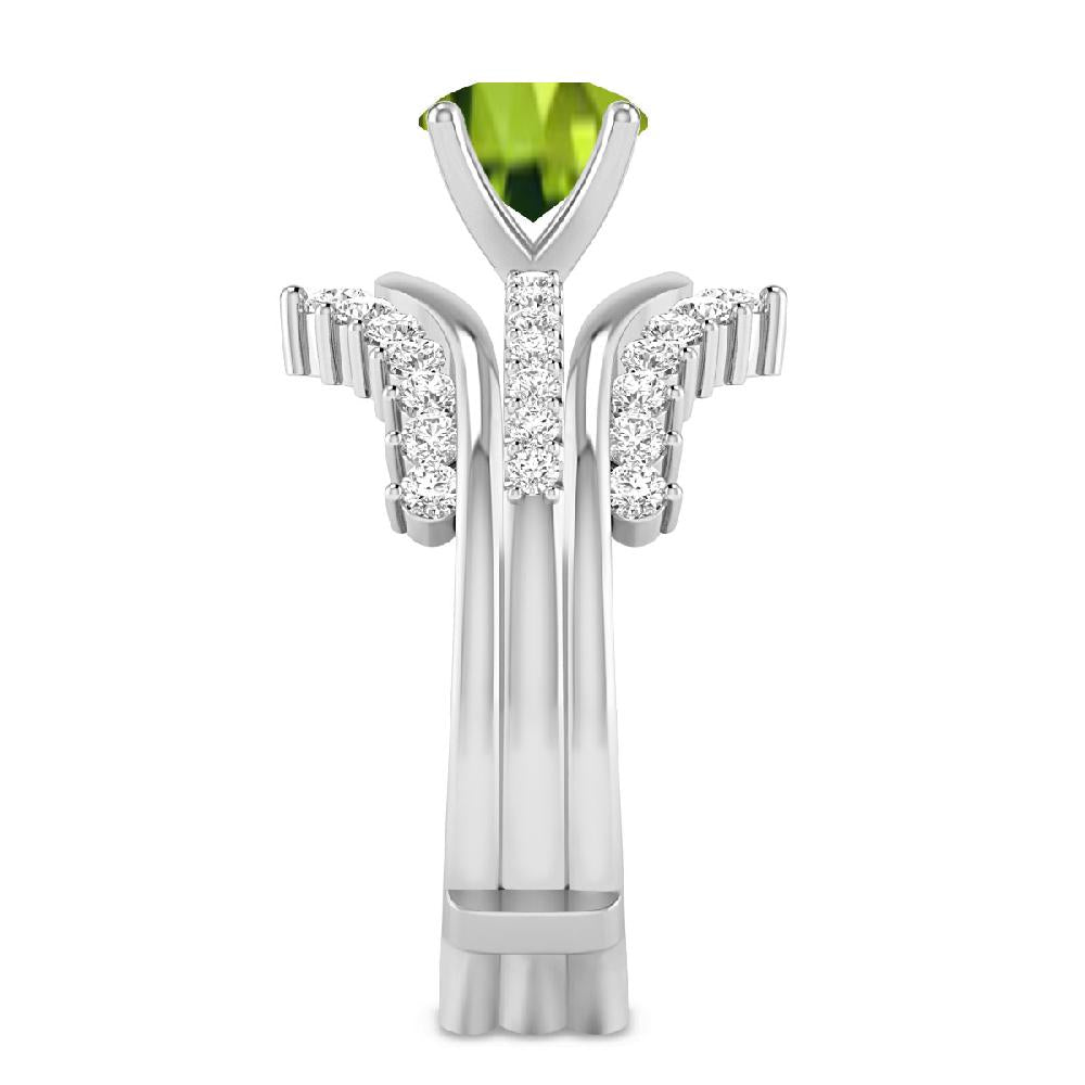 White Gold - Peridot