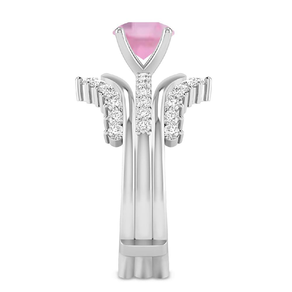 White Gold - Pink Tourmaline