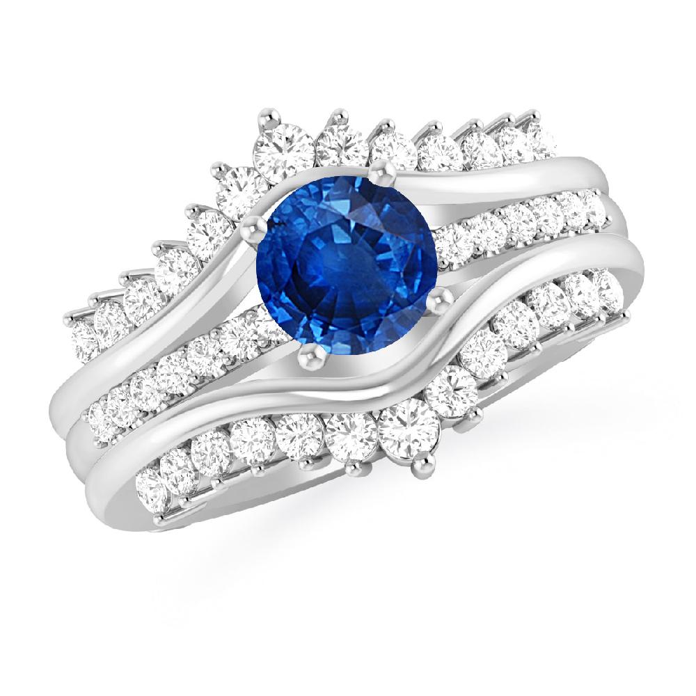 White Gold - Sapphire