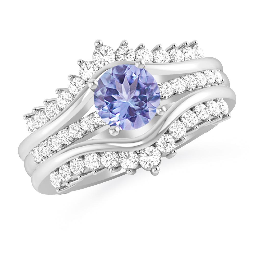 White Gold - Tanzanite