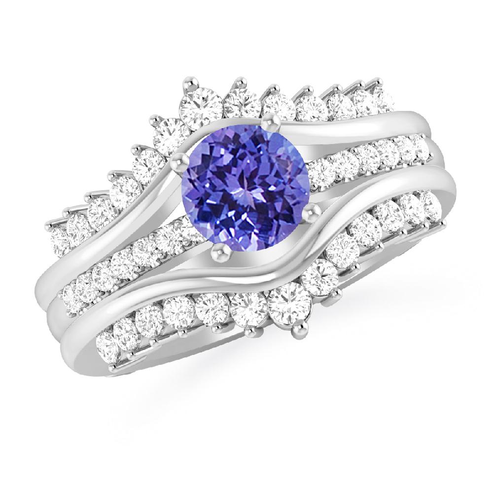 White Gold - Tanzanite