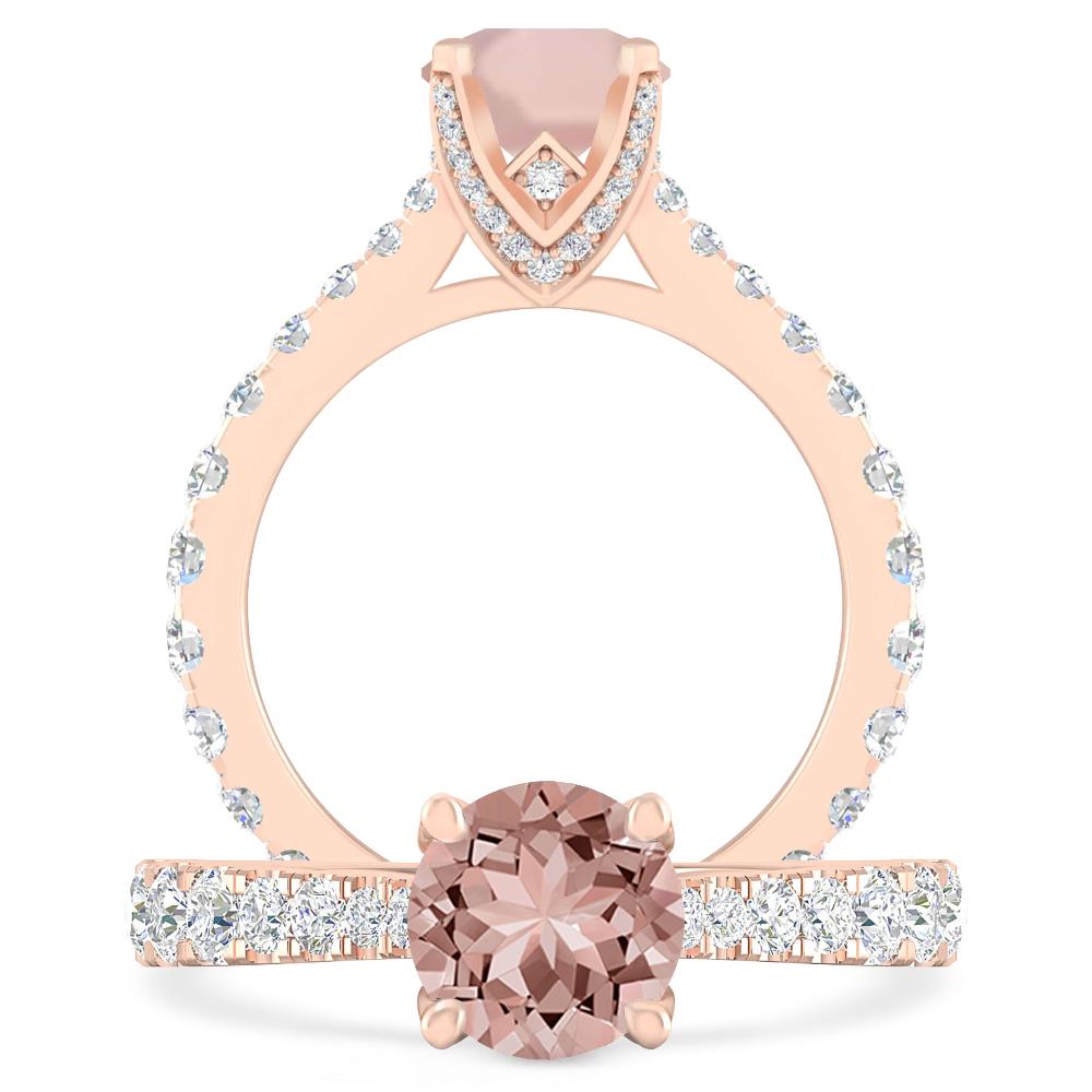 Rose Gold - Morganite