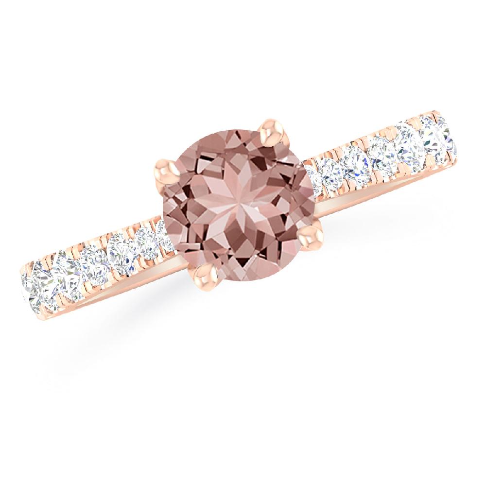 Rose Gold - Morganite