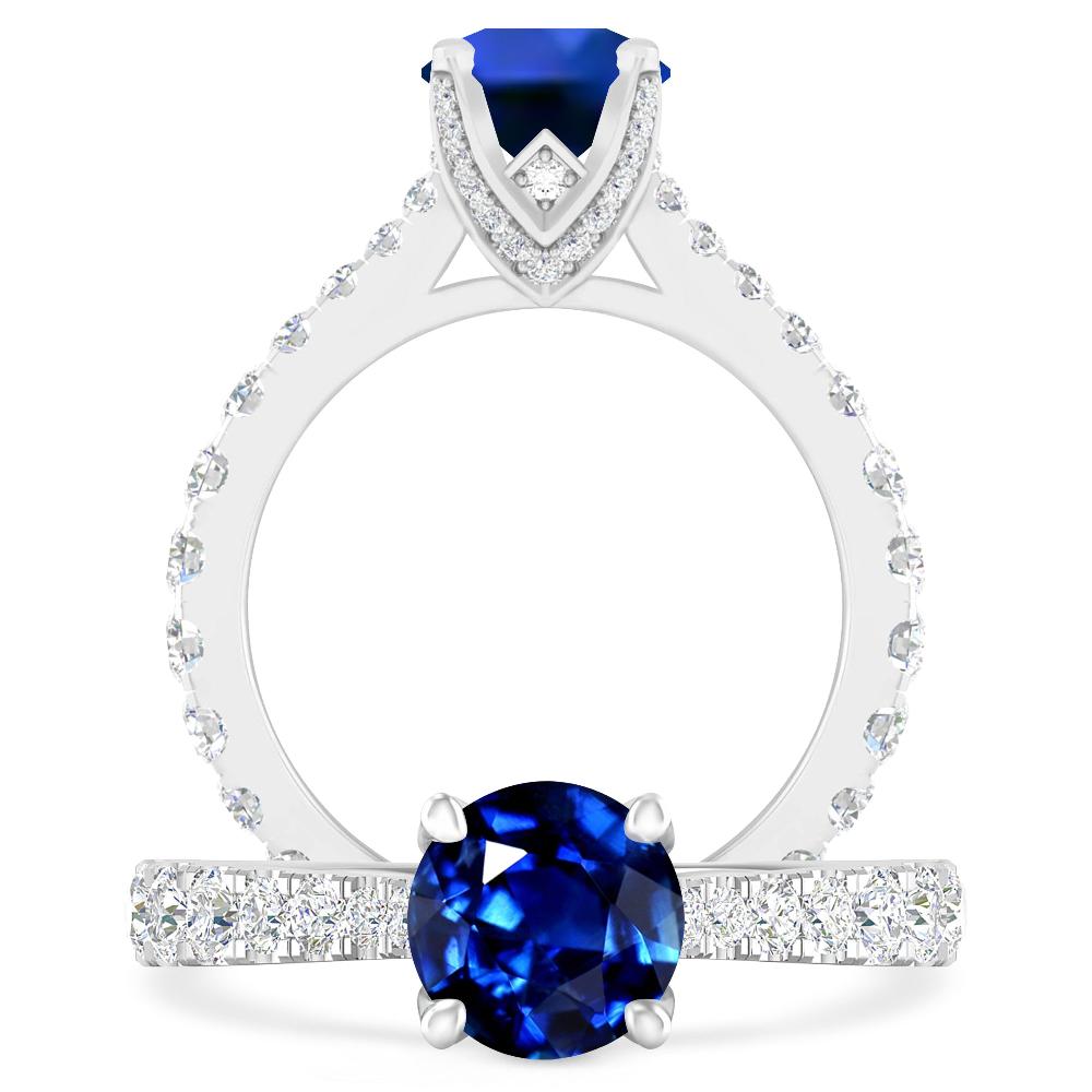 White Gold - Sapphire