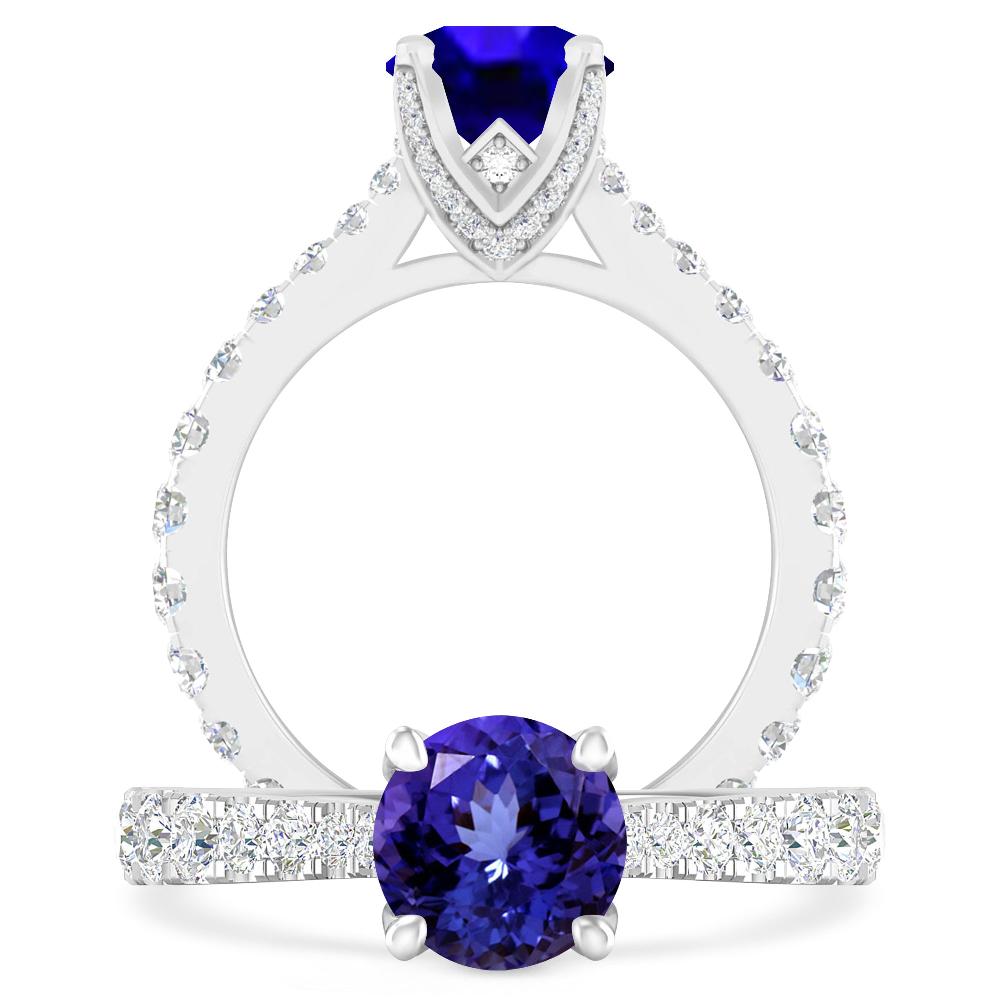 White Gold - Tanzanite