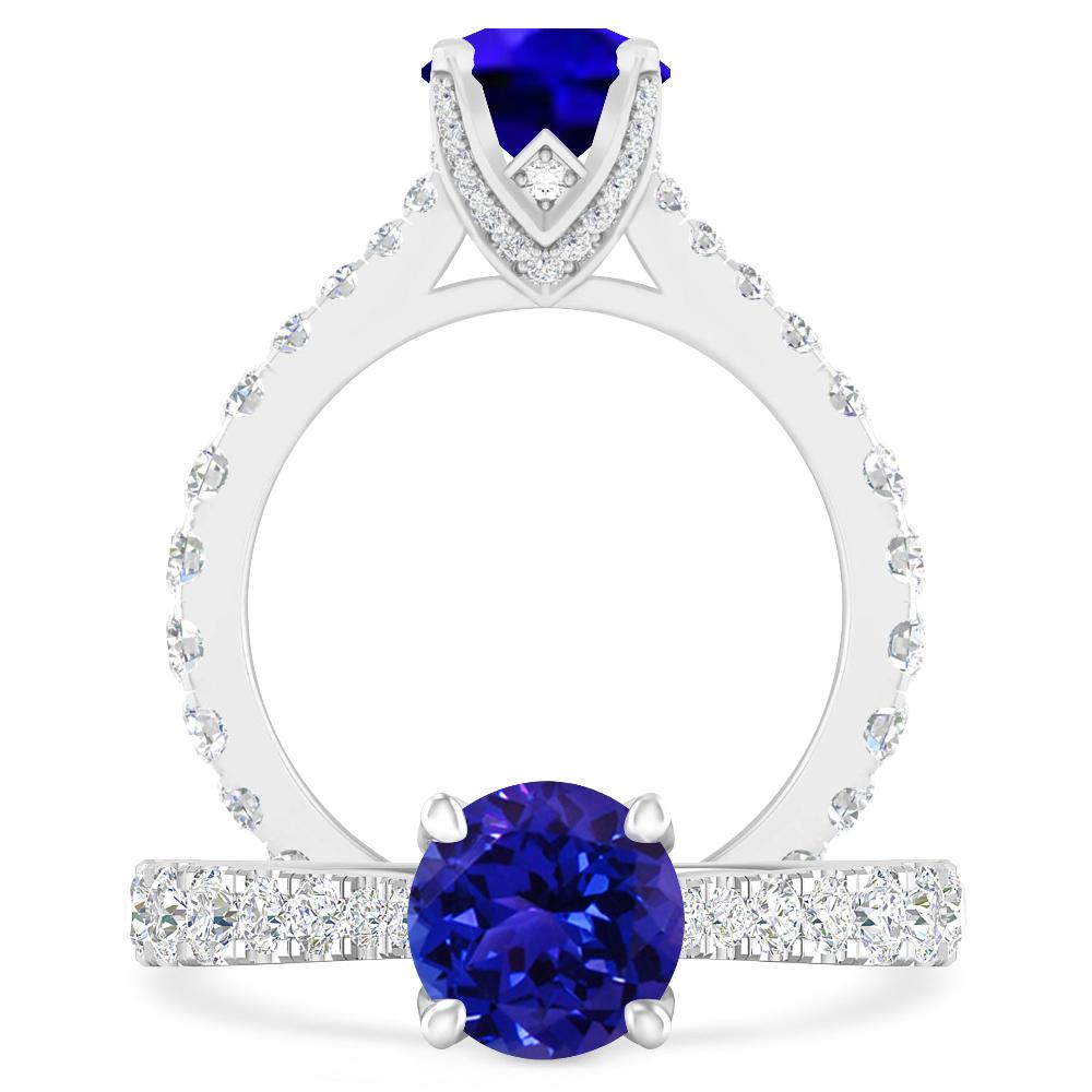 White Gold - Tanzanite