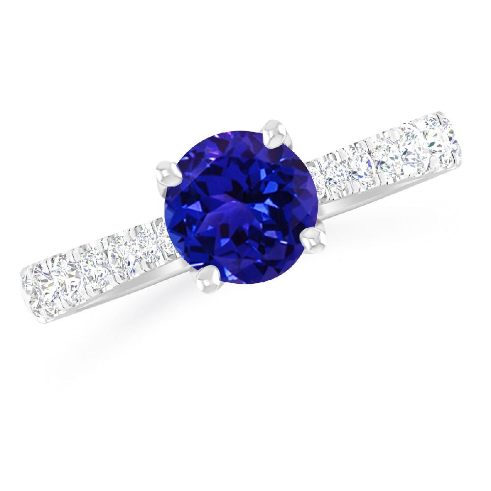 White Gold - Tanzanite