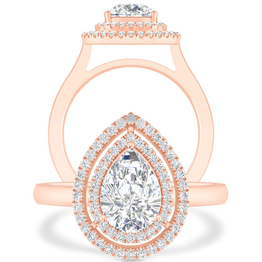 Rose Gold - Diamond