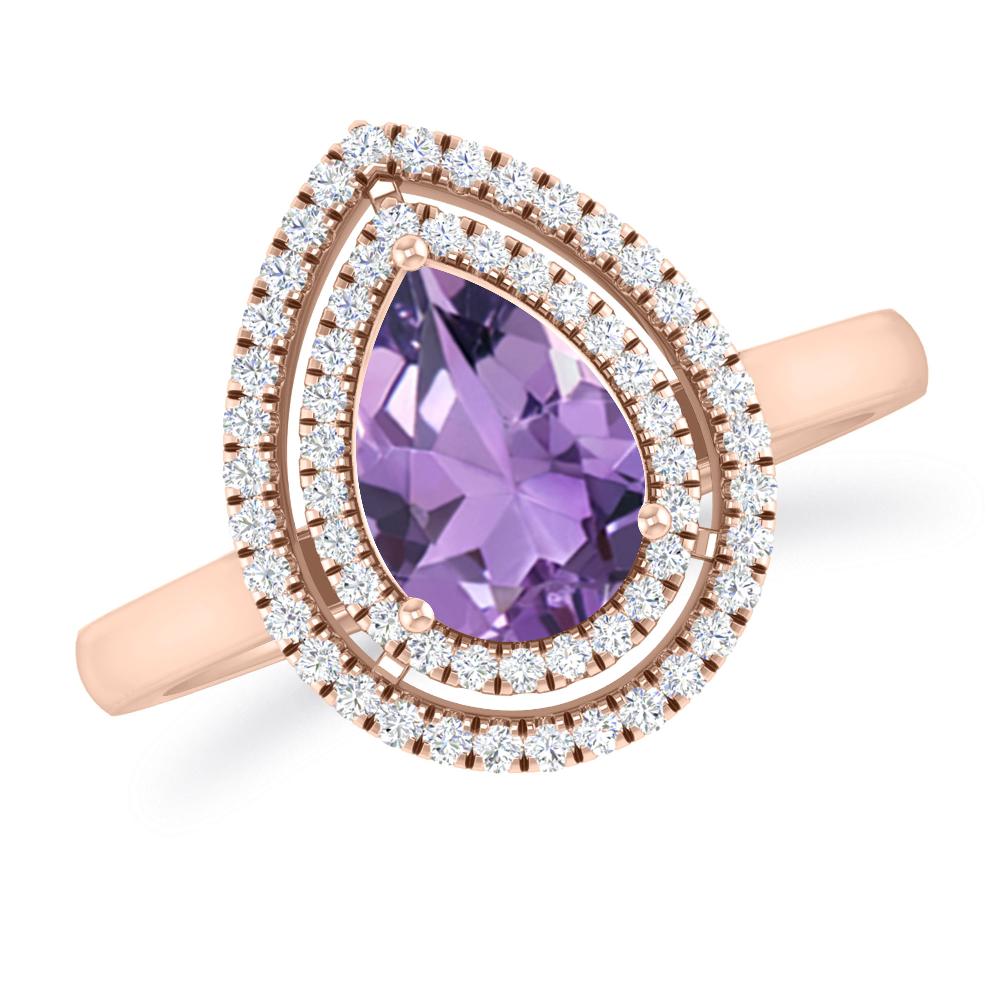 Rose Gold - Amethyst