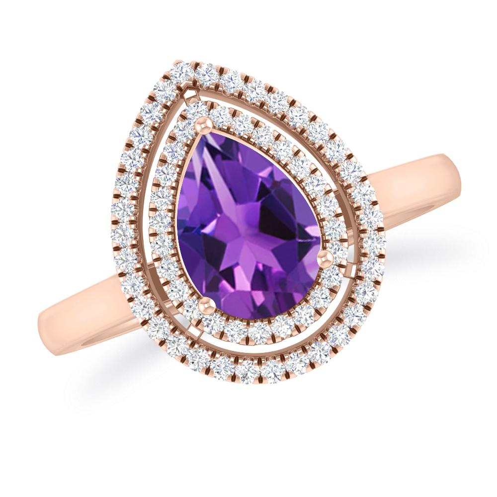 Rose Gold - Amethyst