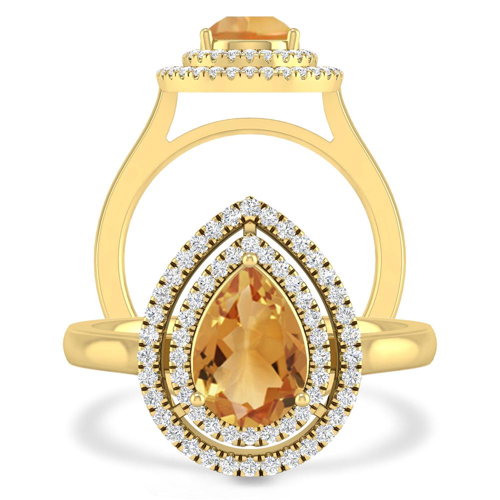 Yellow Gold - Citrine