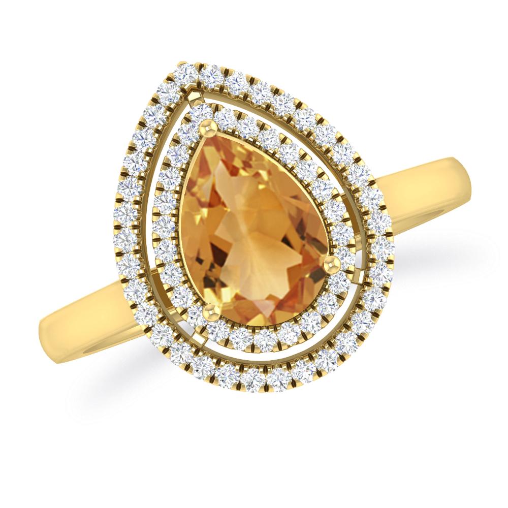 Yellow Gold - Citrine