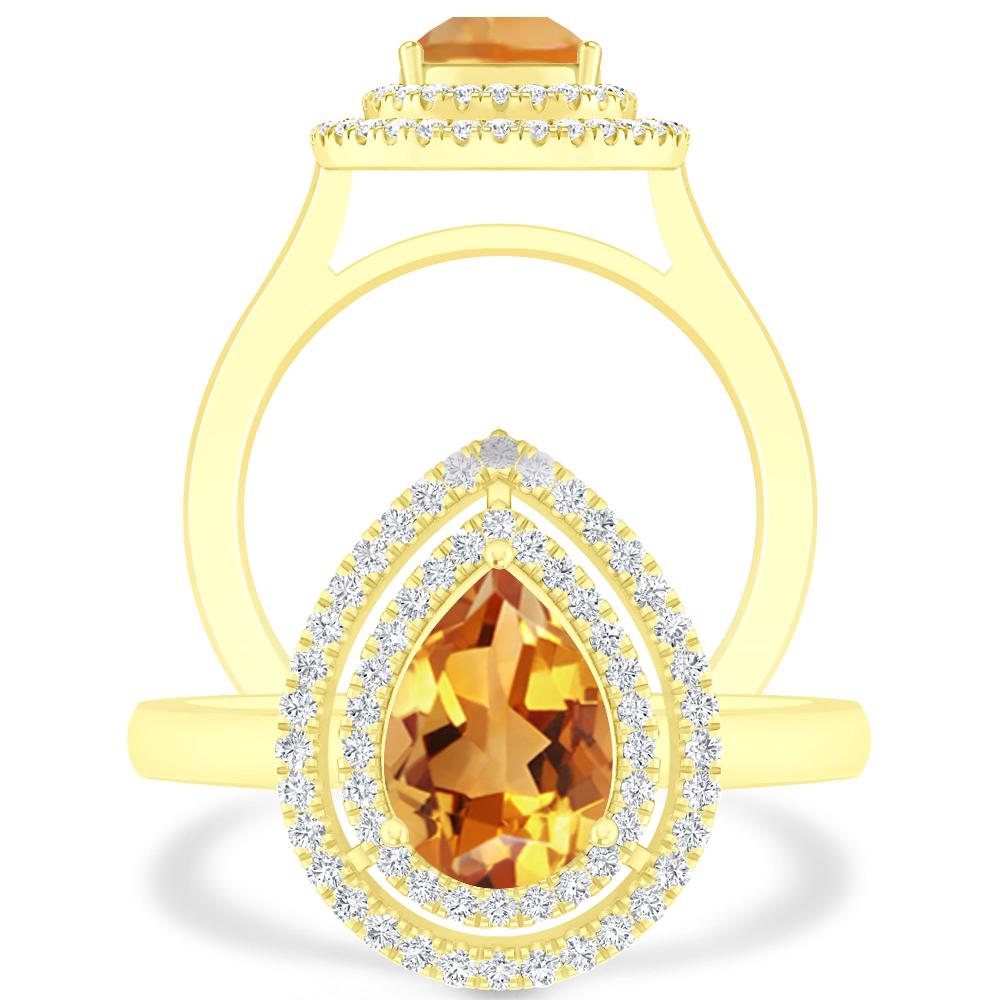 Yellow Gold - Citrine