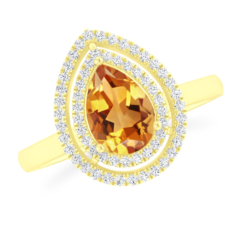 Yellow Gold - Citrine