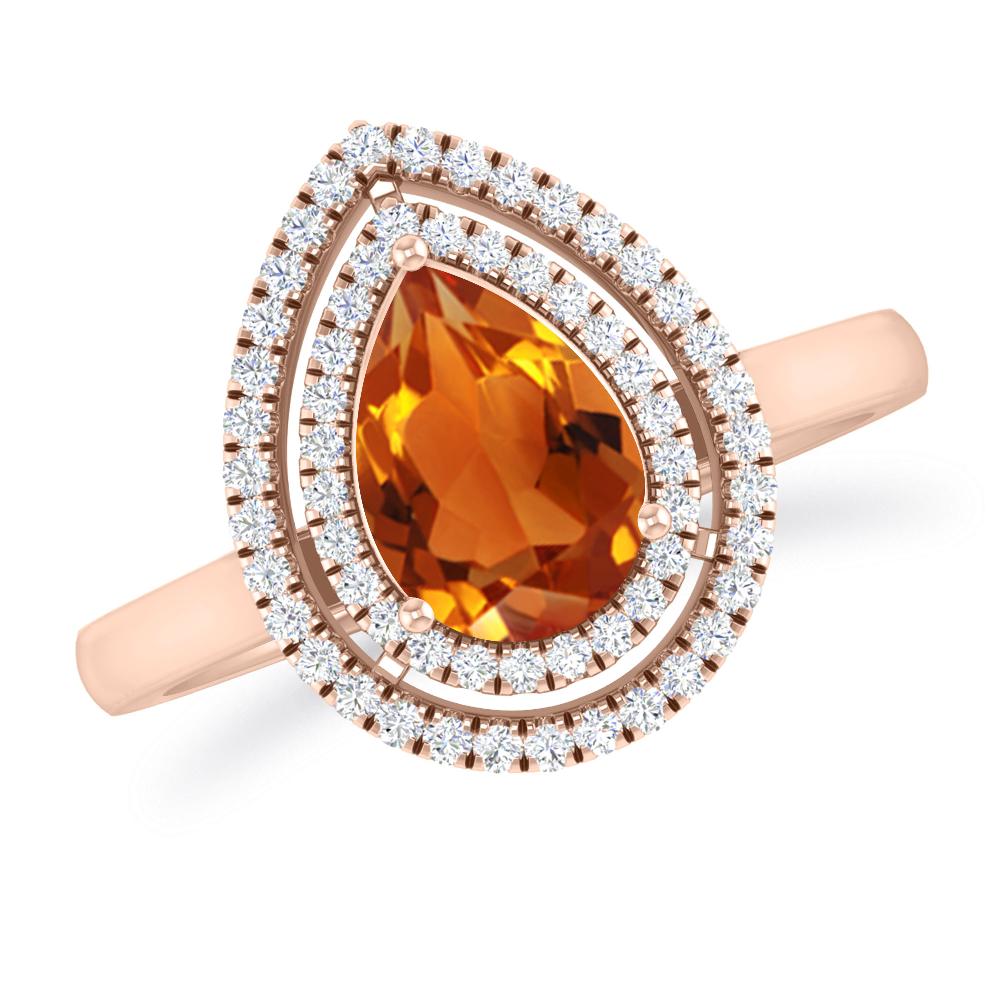 Rose Gold - Citrine