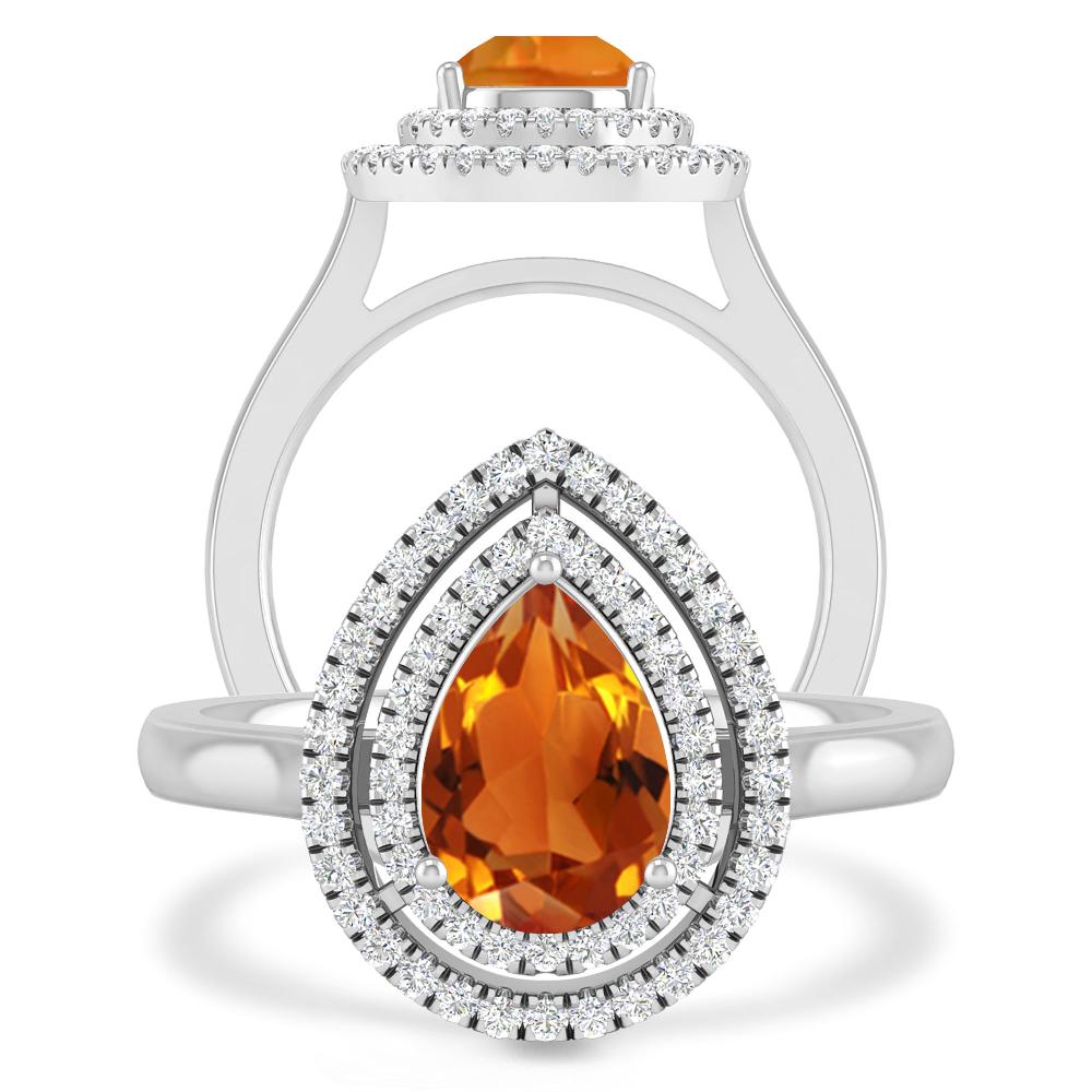 White Gold - Citrine