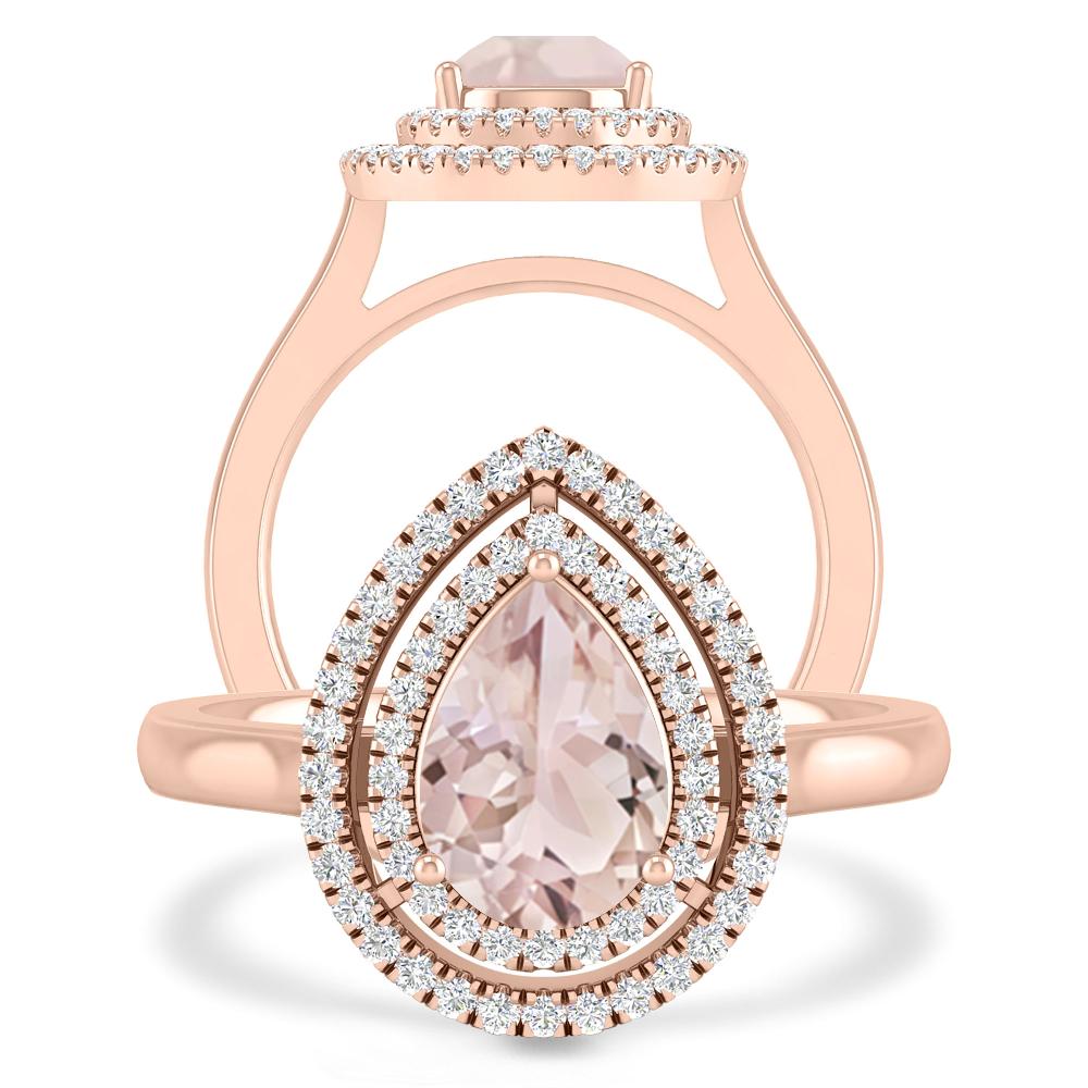 Rose Gold - Morganite