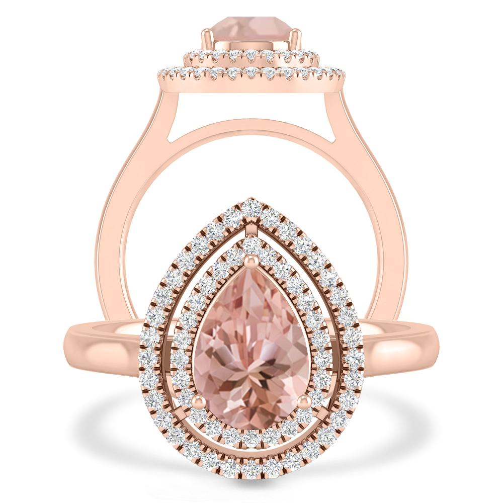 Rose Gold - Morganite