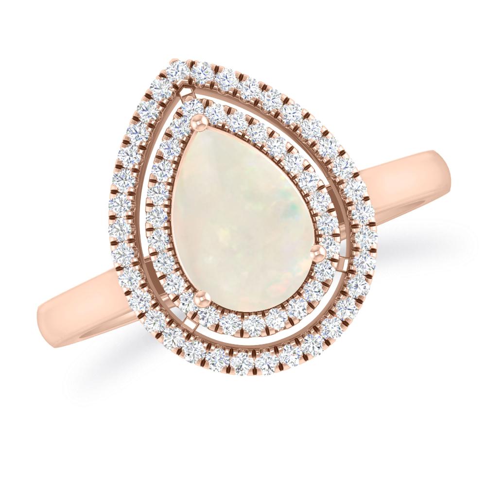 Rose Gold - Opal