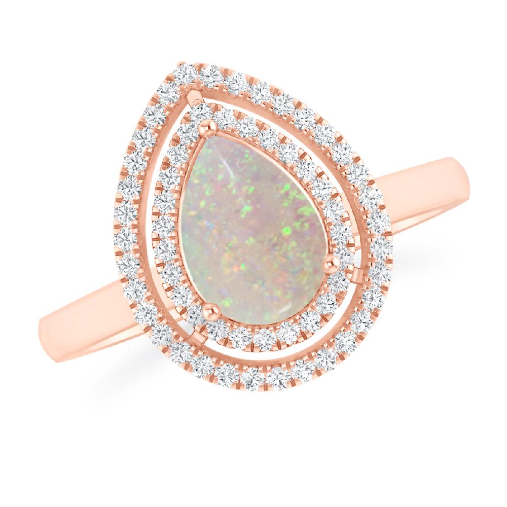 Rose Gold - Opal