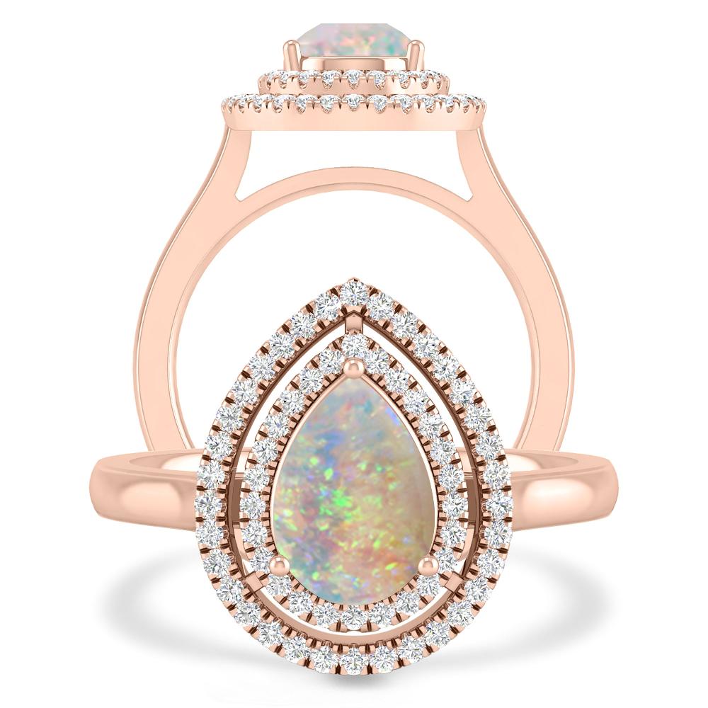 Rose Gold - Opal